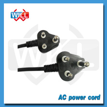 SABS ROHS 1.8m 3 pin South africa power cord with IEC plug